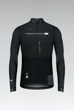 Maillots Longs<GOBIK MAILLOT MANCHES LONGUES COBBLE HOMME DARK COAL