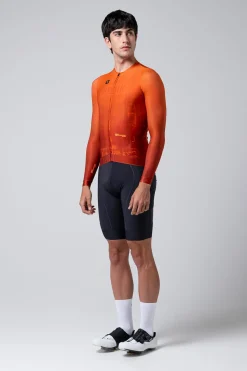 Vtt | Gravel<GOBIK MAILLOT MANCHES LONGUES CX PRO 3.0 UNISEX ORANGE BRÛLÉ BurntOrange