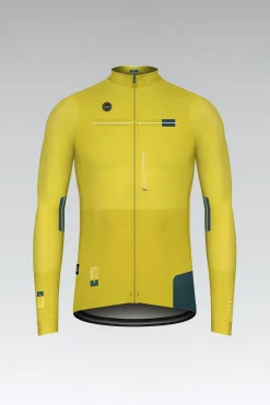 Maillots Longs<GOBIK MAILLOT MANCHES LONGUES COBBLE HOMME CITRONELL