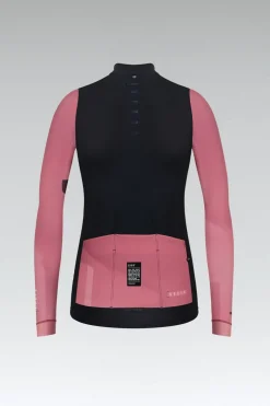 Maillots Longs<GOBIK MAILLOT MANCHES LONGUES COBBLE BLEND FEMME THAR ROSE