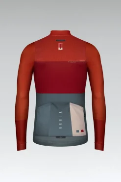 Maillots Longs<GOBIK MAILLOT MANCHES LONGUES COBBLE HOMME CRIMSON