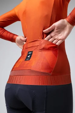 Vtt | Gravel<GOBIK MAILLOT MANCHES LONGUES CX PRO 3.0 UNISEX ORANGE BRÛLÉ BurntOrange
