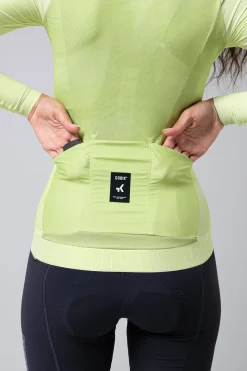 Vtt | Gravel<GOBIK MAILLOT MANCHES LONGUES CX PRO 3.0 UNISEX SHADOW LIME ShadowLime