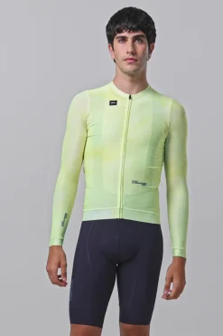 Vtt | Gravel<GOBIK MAILLOT MANCHES LONGUES CX PRO 3.0 UNISEX SHADOW LIME ShadowLime