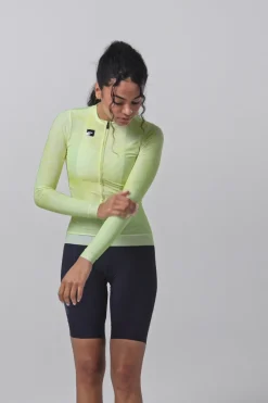 Vtt | Gravel<GOBIK MAILLOT MANCHES LONGUES CX PRO 3.0 UNISEX SHADOW LIME ShadowLime