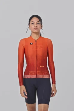 Vtt | Gravel<GOBIK MAILLOT MANCHES LONGUES CX PRO 3.0 UNISEX ORANGE BRÛLÉ BurntOrange