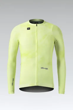 Vtt | Gravel<GOBIK MAILLOT MANCHES LONGUES CX PRO 3.0 UNISEX SHADOW LIME ShadowLime