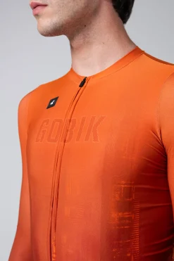 Vtt | Gravel<GOBIK MAILLOT MANCHES LONGUES CX PRO 3.0 UNISEX ORANGE BRÛLÉ BurntOrange