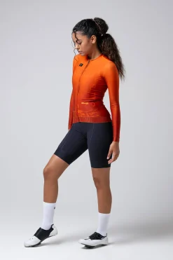 Vtt | Gravel<GOBIK MAILLOT MANCHES LONGUES CX PRO 3.0 UNISEX ORANGE BRÛLÉ BurntOrange