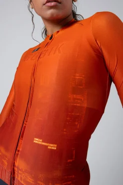 Vtt | Gravel<GOBIK MAILLOT MANCHES LONGUES CX PRO 3.0 UNISEX ORANGE BRÛLÉ BurntOrange