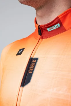 Vtt | Gravel<GOBIK MAILLOT MANCHES LONGUES HYDER HOMME Tangelo