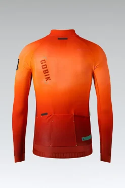 Vtt | Gravel<GOBIK MAILLOT MANCHES LONGUES HYDER HOMME Tangelo