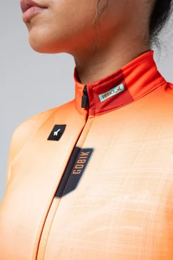 Vtt | Gravel<GOBIK MAILLOT MANCHES LONGUES HYDER FEMME Tangelo