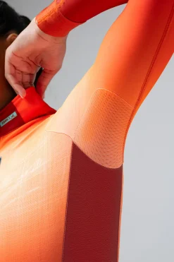 Vtt | Gravel<GOBIK MAILLOT MANCHES LONGUES HYDER FEMME Tangelo