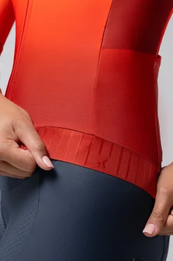 Vtt | Gravel<GOBIK MAILLOT MANCHES LONGUES HYDER FEMME Tangelo