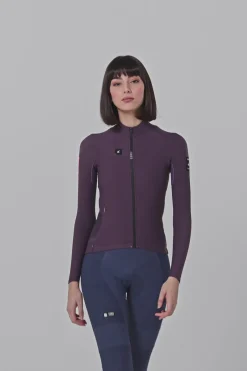 Vtt | Gravel<GOBIK MAILLOT MANCHES LONGUES PACER SOLID 2.0 FEMME Nightshade