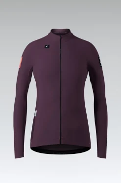 Vtt | Gravel<GOBIK MAILLOT MANCHES LONGUES PACER SOLID 2.0 FEMME Nightshade