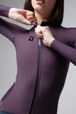 Vtt | Gravel<GOBIK MAILLOT MANCHES LONGUES PACER SOLID 2.0 FEMME Nightshade