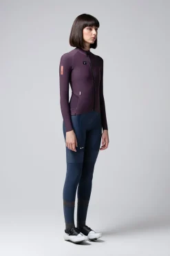 Vtt | Gravel<GOBIK MAILLOT MANCHES LONGUES PACER SOLID 2.0 FEMME Nightshade
