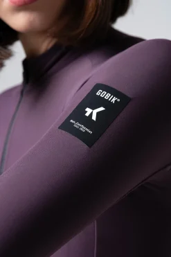 Vtt | Gravel<GOBIK MAILLOT MANCHES LONGUES PACER SOLID 2.0 FEMME Nightshade