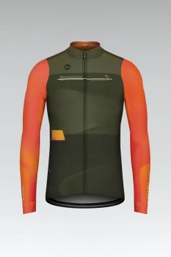 Maillots Longs<GOBIK MAILLOT MANCHES LONGUES SUPERCOBBLE HOMME BORNEO