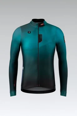 Vtt | Gravel<GOBIK MAILLOT MANCHES LONGUES SUPERHYDER HOMME Everglade