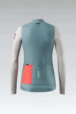 Maillots Longs<GOBIK MAILLOT MANCHES LONGUES SUPERHYDER FEMME Drizzle