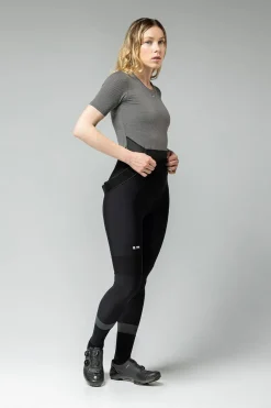 Indoor | Vtt<GOBIK SOUS MAILLOT MANCHES COURTES CELL SKIN FEMME Greyblack