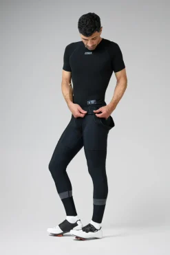 Vtt | Sous Maillots<GOBIK SOUS MAILLOT MANCHES COURTES WINTER MERINO HOMME COAL