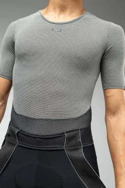 Indoor | Vtt<GOBIK SOUS MAILLOT MANCHES COURTES CELL SKIN HOMME Greyblack