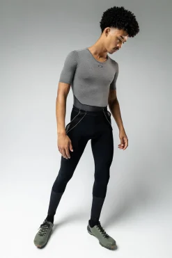 Indoor | Vtt<GOBIK SOUS MAILLOT MANCHES COURTES CELL SKIN HOMME Greyblack