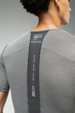 Indoor | Vtt<GOBIK SOUS MAILLOT MANCHES COURTES CELL SKIN HOMME Greyblack