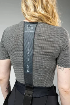 Indoor | Vtt<GOBIK SOUS MAILLOT MANCHES COURTES CELL SKIN FEMME Greyblack