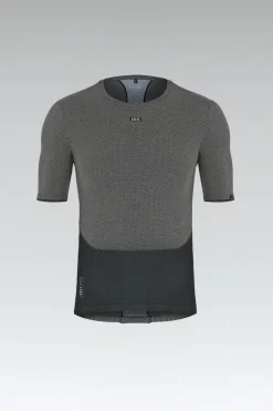 Indoor | Vtt<GOBIK SOUS MAILLOT MANCHES COURTES CELL SKIN HOMME Greyblack