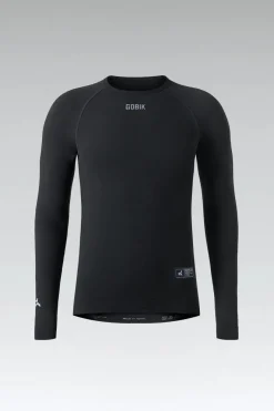 Vtt | Sous Maillots<GOBIK SOUS MAILLOT MANCHES LONGUES WINTER MERINO HOMME COAL