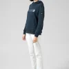 Lifestyle<GOBIK SWEAT À CAPUCHE TRAILBLAZE FEMME CROSSBAR ULTRABLUE CrossbarUltrablue