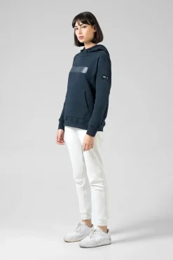 Lifestyle<GOBIK SWEAT À CAPUCHE TRAILBLAZE FEMME CROSSBAR ULTRABLUE CrossbarUltrablue