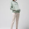 Lifestyle<GOBIK SWEAT À CAPUCHE TRAILBLAZE FEMME ICEBERG GREEN IcebergGreen