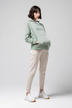 Lifestyle<GOBIK SWEAT À CAPUCHE TRAILBLAZE FEMME ICEBERG GREEN IcebergGreen