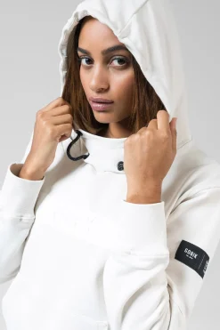 Lifestyle<GOBIK SWEAT À CAPUCHE TRAILBLAZE FEMME CROSSBAR TOFU CrossbarTofu