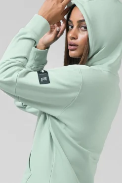 Lifestyle<GOBIK SWEAT À CAPUCHE TRAILBLAZE FEMME CROSSBAR SEACREST CrossbarSeacrest