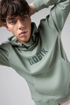 Lifestyle<GOBIK SWEAT À CAPUCHE TRAILBLAZE HOMME ICEBERG GREEN IcebergGreen