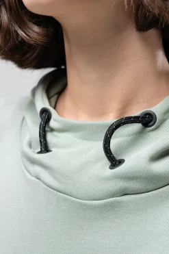 Lifestyle<GOBIK SWEAT À CAPUCHE TRAILBLAZE FEMME ICEBERG GREEN IcebergGreen