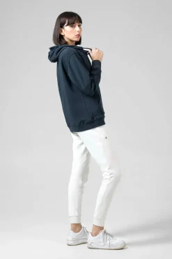Lifestyle<GOBIK SWEAT À CAPUCHE TRAILBLAZE FEMME CROSSBAR ULTRABLUE CrossbarUltrablue