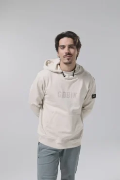 Lifestyle<GOBIK SWEAT À CAPUCHE TRAILBLAZE HOMME Angora