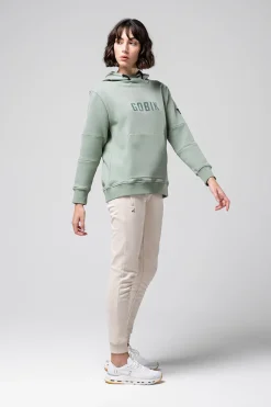 Lifestyle<GOBIK SWEAT À CAPUCHE TRAILBLAZE FEMME ICEBERG GREEN IcebergGreen