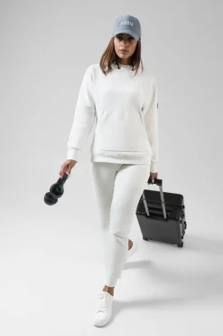 Lifestyle<GOBIK SWEAT À CAPUCHE TRAILBLAZE FEMME CROSSBAR TOFU CrossbarTofu
