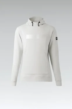 Lifestyle<GOBIK SWEAT À CAPUCHE TRAILBLAZE FEMME CROSSBAR TOFU CrossbarTofu