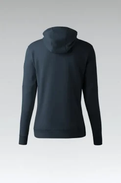 Lifestyle<GOBIK SWEAT À CAPUCHE TRAILBLAZE FEMME CROSSBAR ULTRABLUE CrossbarUltrablue