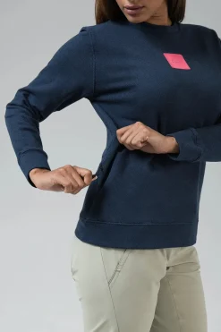 Lifestyle<GOBIK SWEATSHIRT OFFPEAK FEMME Maritime